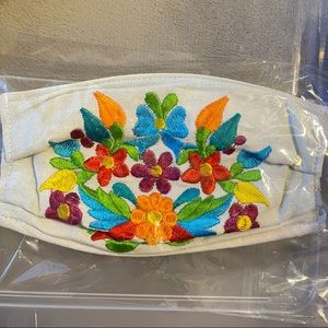 Face mask- Mexican Embroidered